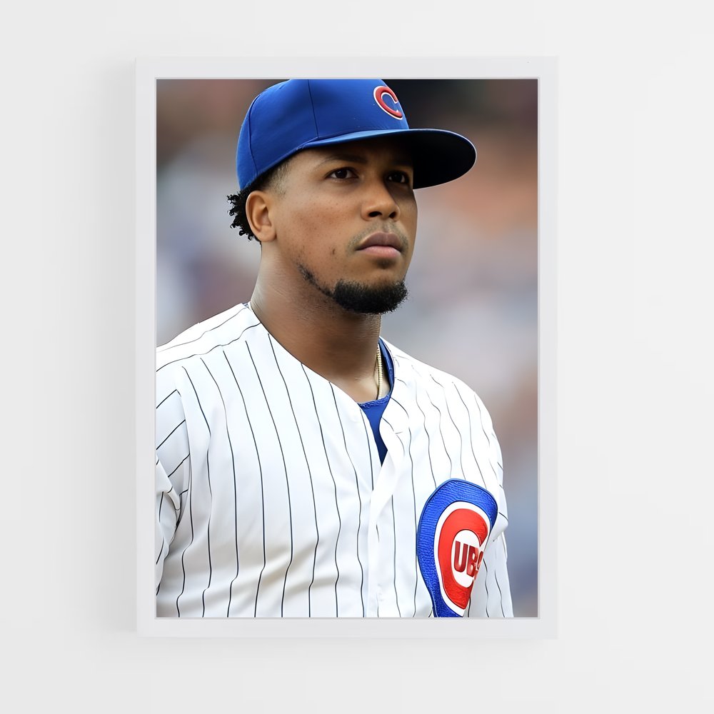 Poster Pedro strop – affiche Baseball (vue 3)